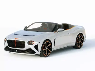 Bentley Mulliner Bacalar 2021 3D model