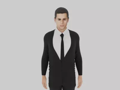 Joao Cancelo Low-poly 3D model