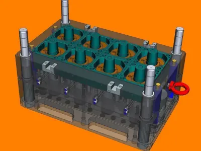 Test cup mold 3D print model