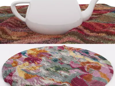 Rugs No 1042 Low-poly 3D model
