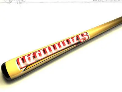 Baseball bat 3D model