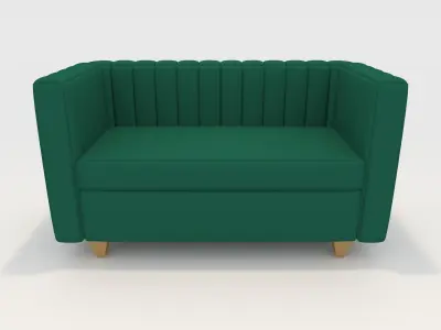 Sofa 2 Seater 1 3D model