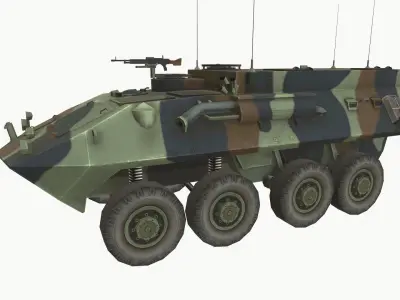 LAV-C2 Low-poly 3D model