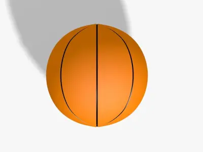 Basketball 3D Model 3D model purchase