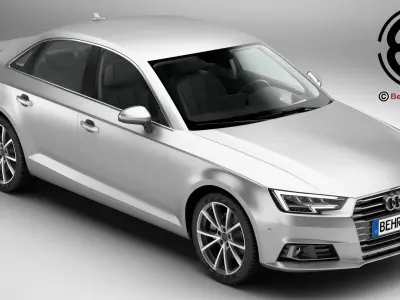 Audi A4 Sedan 2016 3D model