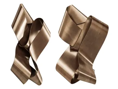 Abstract sculpture by Martha Sturdy 02 3D model