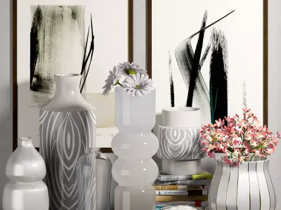 Decorative set-05 3D model