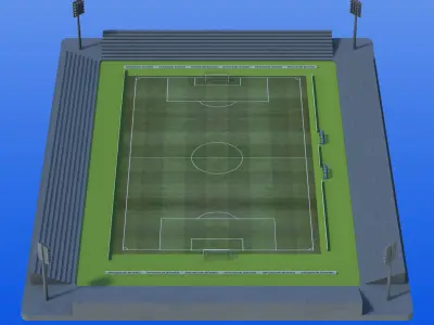Community Stadium 3D model