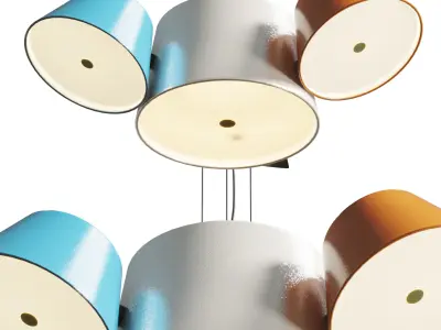 Marset Tam Tam pendant light Low-poly 3D model