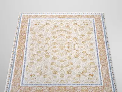 Persian Carpet Collection-vol3-4k texture Low-poly 3D model