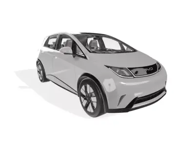BYD Dolphin 2024 3D model