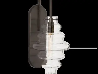 Tableau Large Sconce Low-poly 3D model