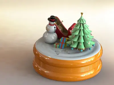 Concurso Navideo Free 3D model