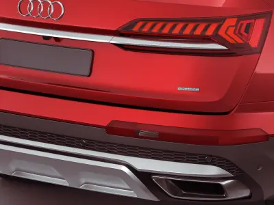 Audi Q7 2020 3D model