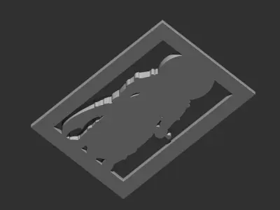 Guangong gold 3D print model