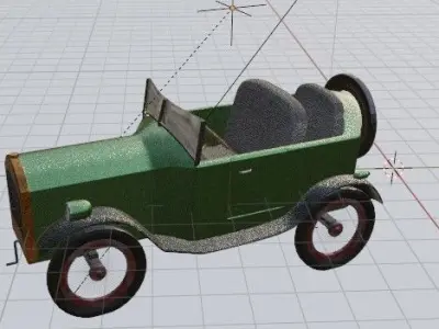 1910s Car 3D model