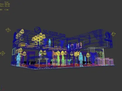 Exhibition - Area - 15X12-3DMAX2012-04 3D model