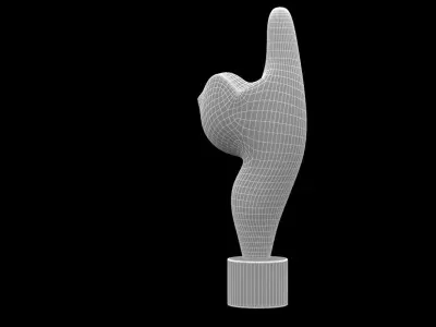 Davidovici Sculpture 3D model