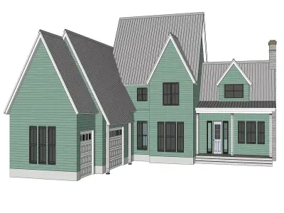 French House 16 -Archimple LLC 3D model