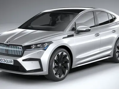 Skoda Enyaq Coupe 2022 3D model