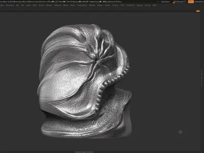 Modern Abstract Decorative sculpture 3d print model 118 3D print model