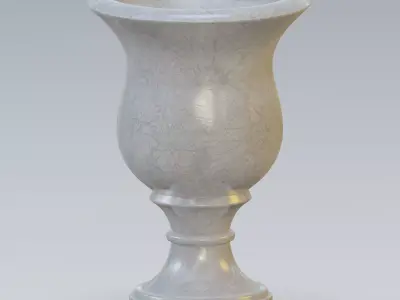 Garden urn planter41 3D model