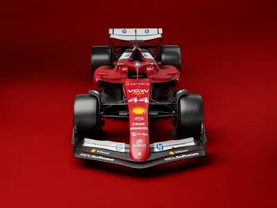 F1 Ferrari SF-25 3D model