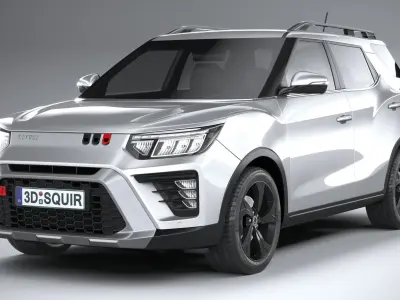 SsangYong Tivoli Grand 2024 3D model