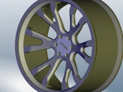 Heavy duty Rim 3D model