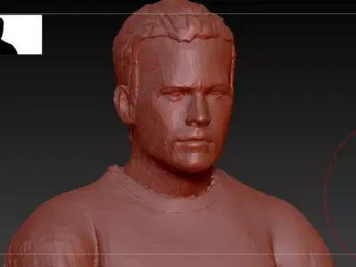 Paul walker Brian OConner FAST AND FURIOUS 3D print model