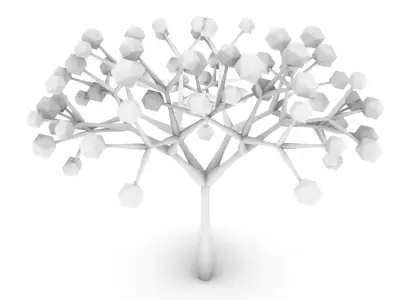 Fractal Tree 3D model