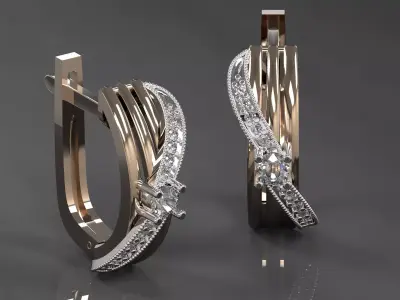 Jewelry set 3D print model order