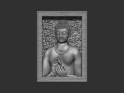 BUDHHA 3D print model