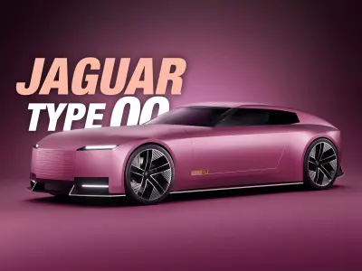 Jaguar Type 00 Concept 3D model