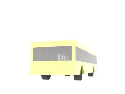 Minimal Bus  Free 3D model