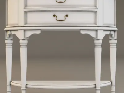 Laura Ashley console table 3D model