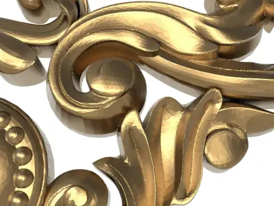  decorative pattern ready for 3D printing 3D model 207