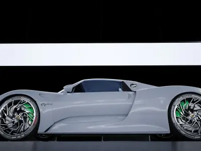 Porsche 918 Spyder 2016 Free 3D model