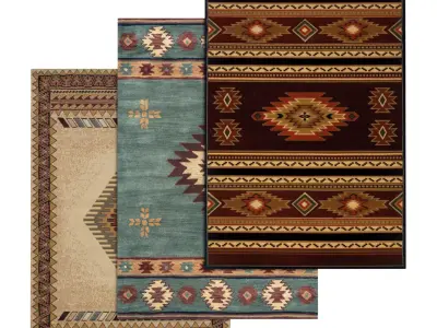 Rug Set 680 3D model