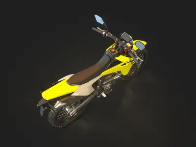 Base model  Suzuki DRZ 4S 2025 3D model