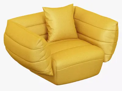 Baxter Tactile armchair 3D model