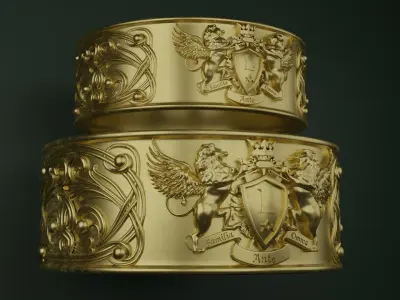 Family ring 3D print model purchase