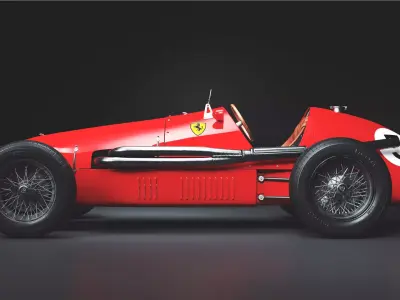 Ferrari 500 F2 1952 3D model