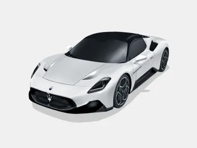 Maserati MC20 2021 Low-poly 3D model