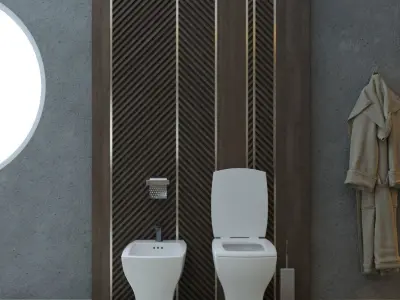 Interior - Bathroom - 210223 3D model