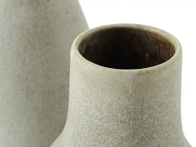 POLYPASTA - Kiessling vase beige 3D model