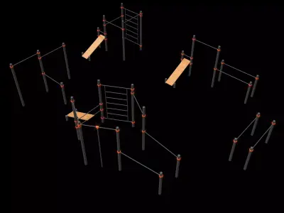 Workout 3D model