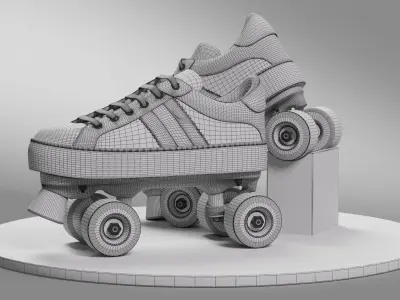 Roller skates Osprey 03 3D model