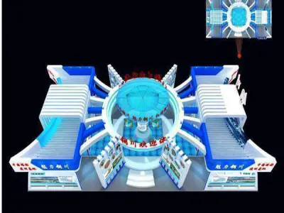 Exhibition - Area - 30X15-3DMAX2009-034 3D model