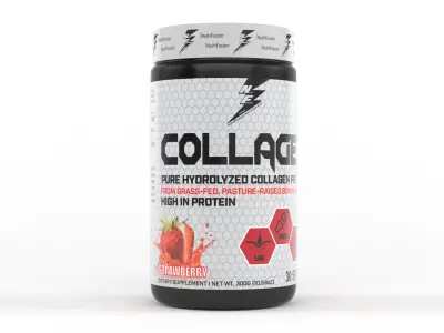 Protein Powder 3D model